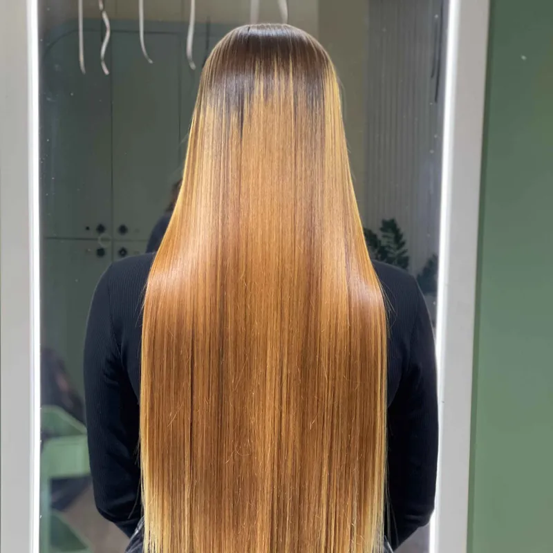 موی دکلره تار نازک