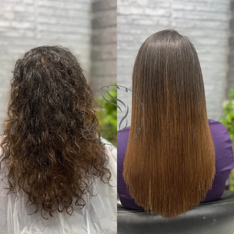 احیا و صافی موی فوق العاده خشک و فر 