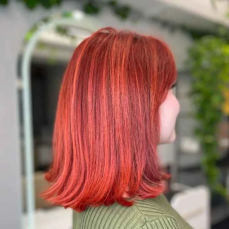 رنگ موی یاقوتی