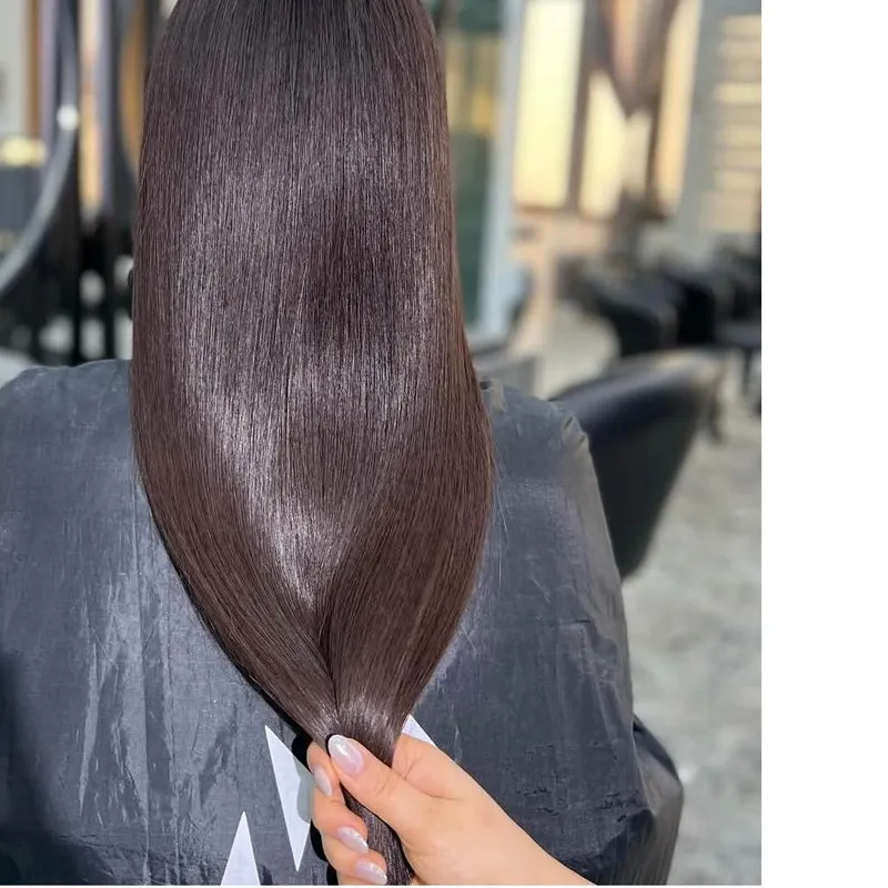 کرابوتاکس برای موهای نچرال ولی خشک 