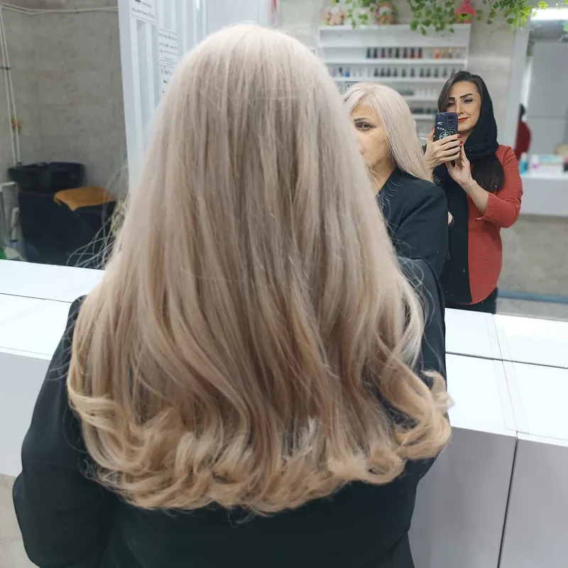 رنگ ولایت و کراتین