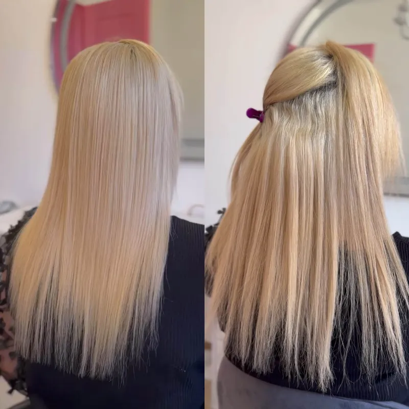 کرابوتاکس موهای دکلره 