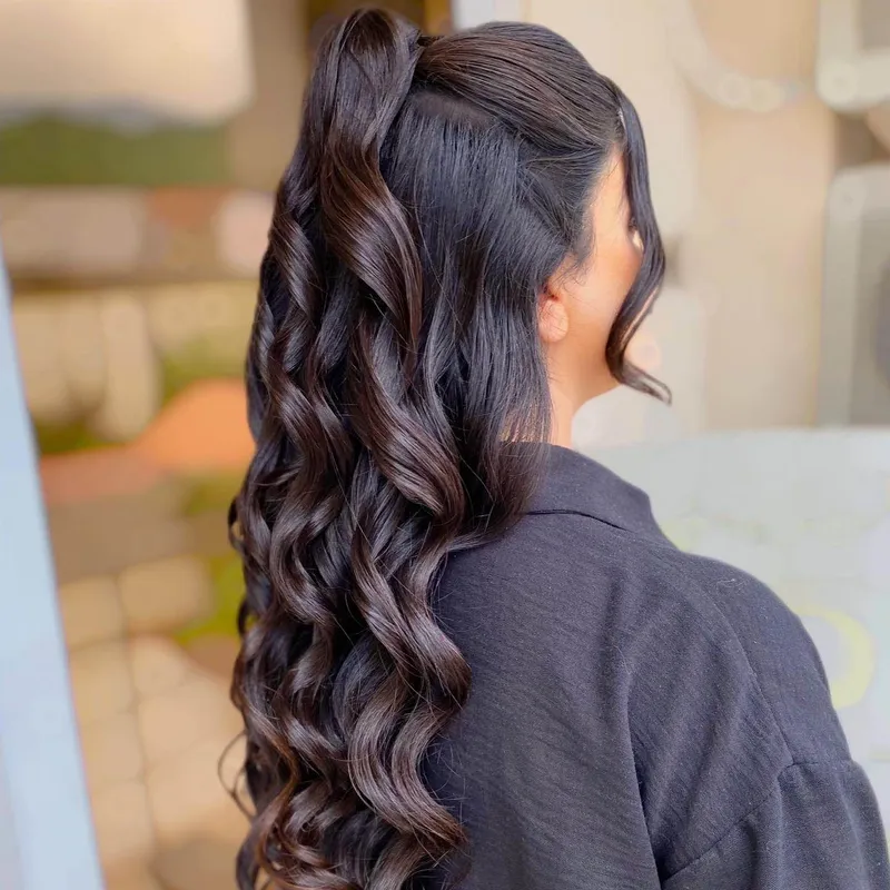 شینیون نیمه باز