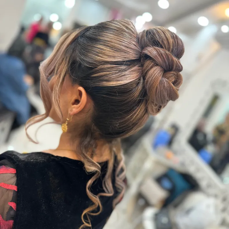 شینیون حرفه ای