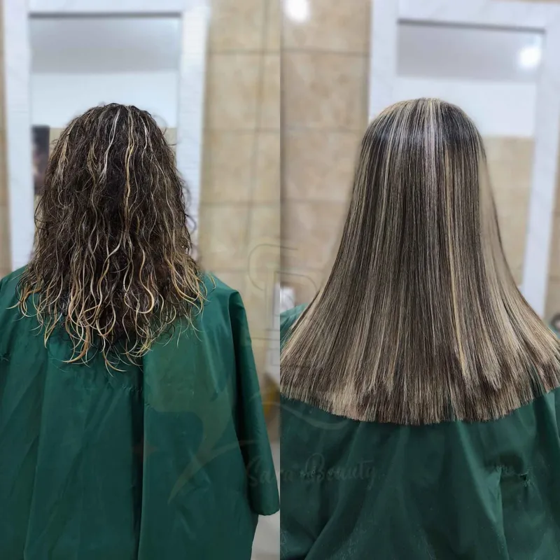 پروتیین تراپی ،احیا مو،صافی مو،کراتیته مو