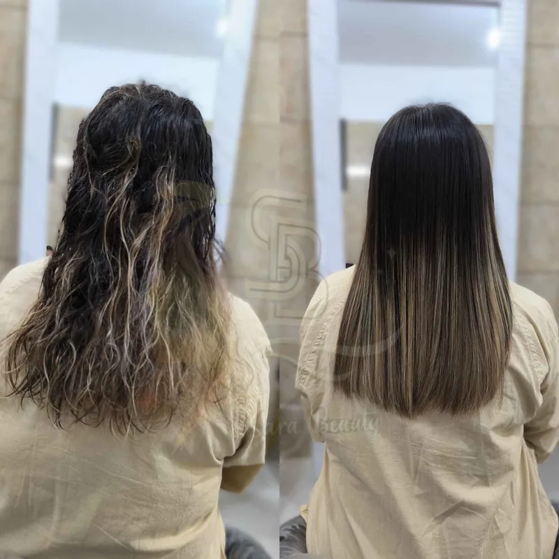 کراتین مو بوتاکس مو پروتیین مو 