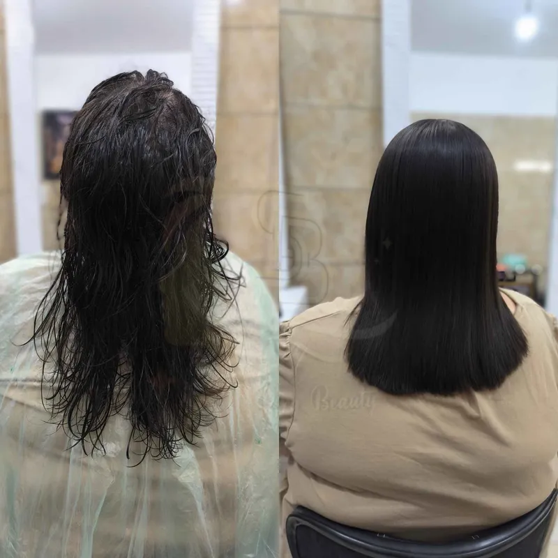 پروتیین تراپی مو احیا مو در قم.صافی مو در پردیسان 