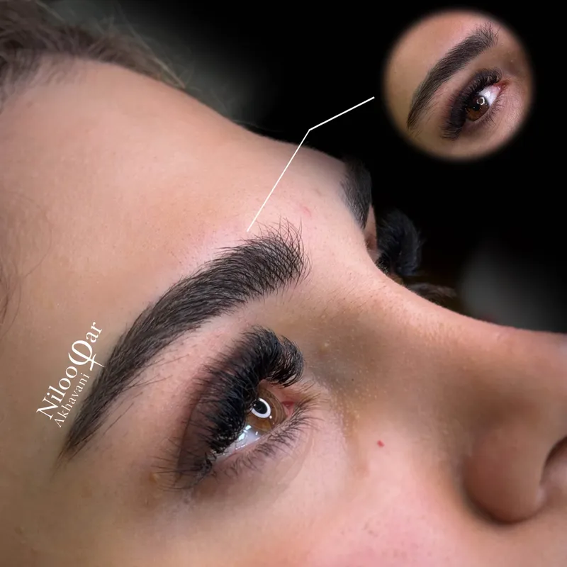 میکروبلیدینگ ابرو