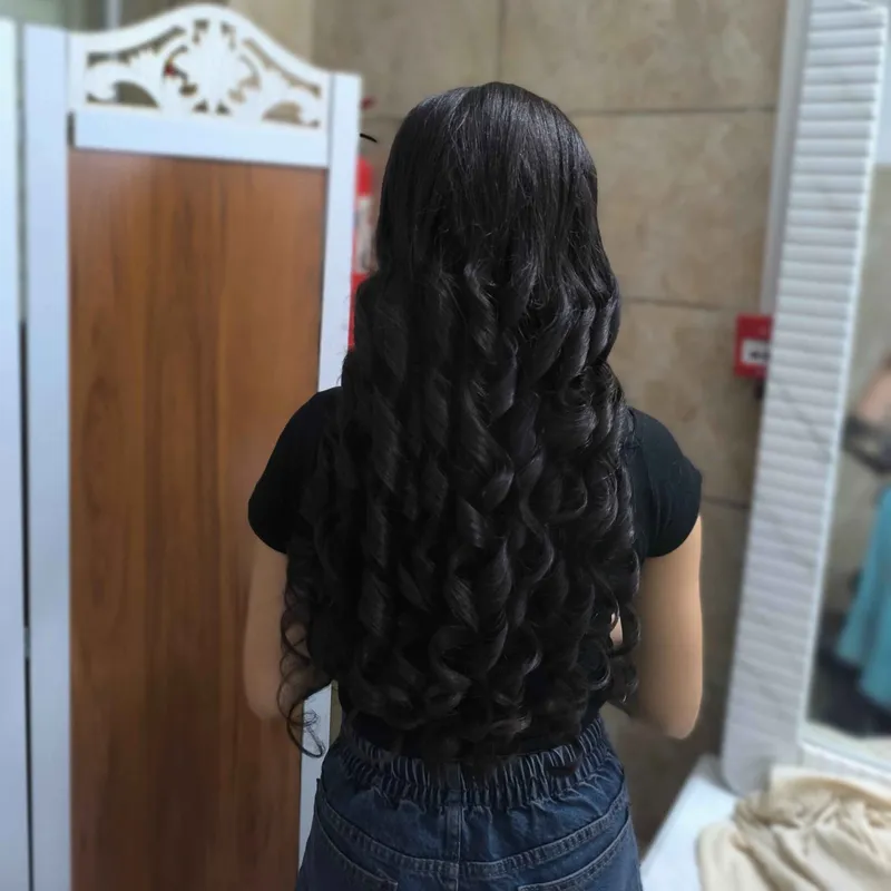 شنیون باز ،شنیون،کرلی مو بلند،کرلی