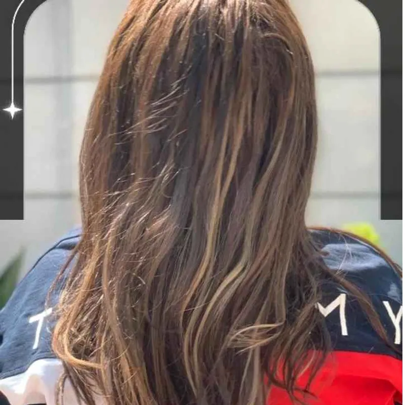 اکستنشن مو طبیعی 