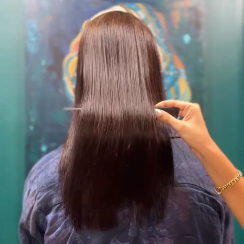 ترمیم عمیق و واقعی مو با مواد اورجینال 