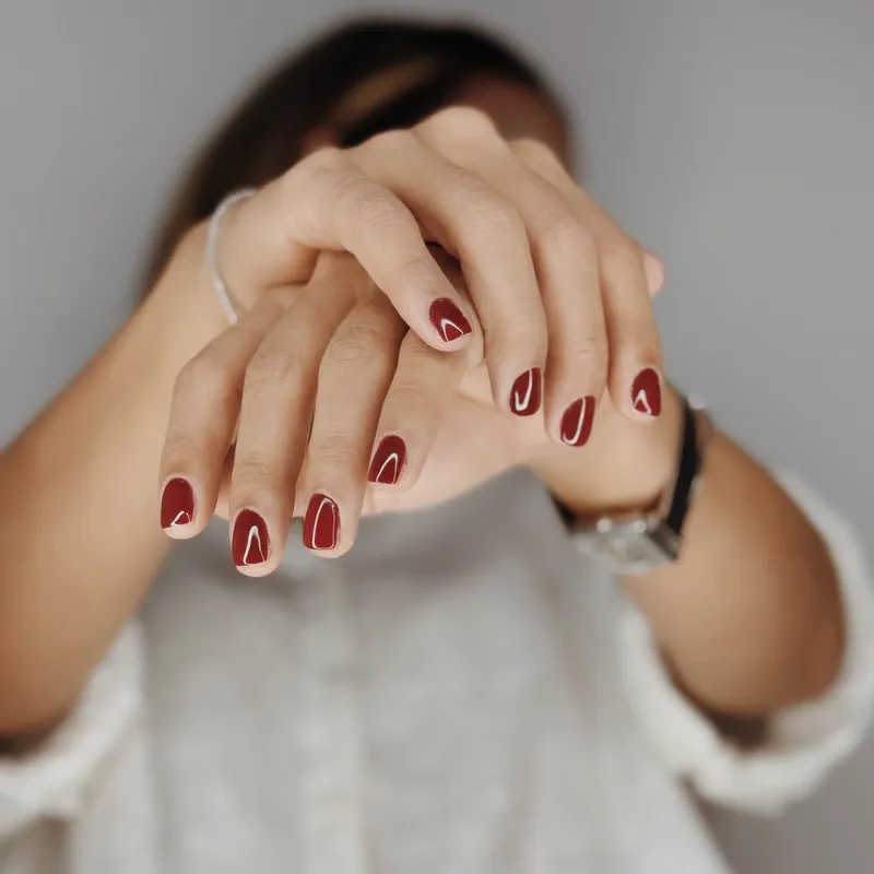 فرنچ کروم یا آمبره 