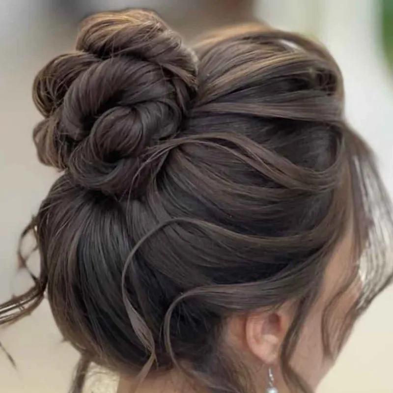 شنیون حرفه ای800