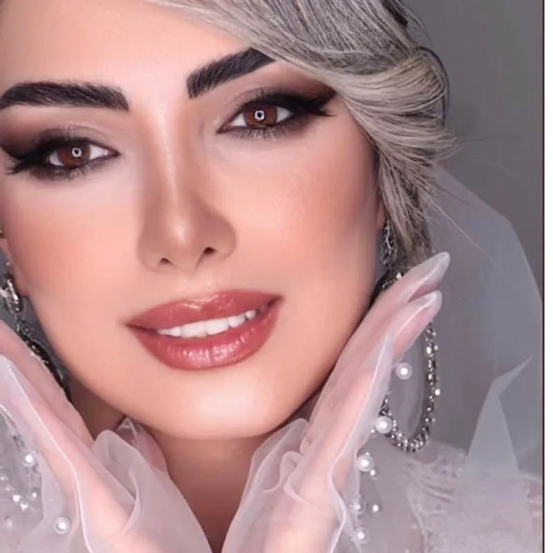 میکاپ عروس اسموکی