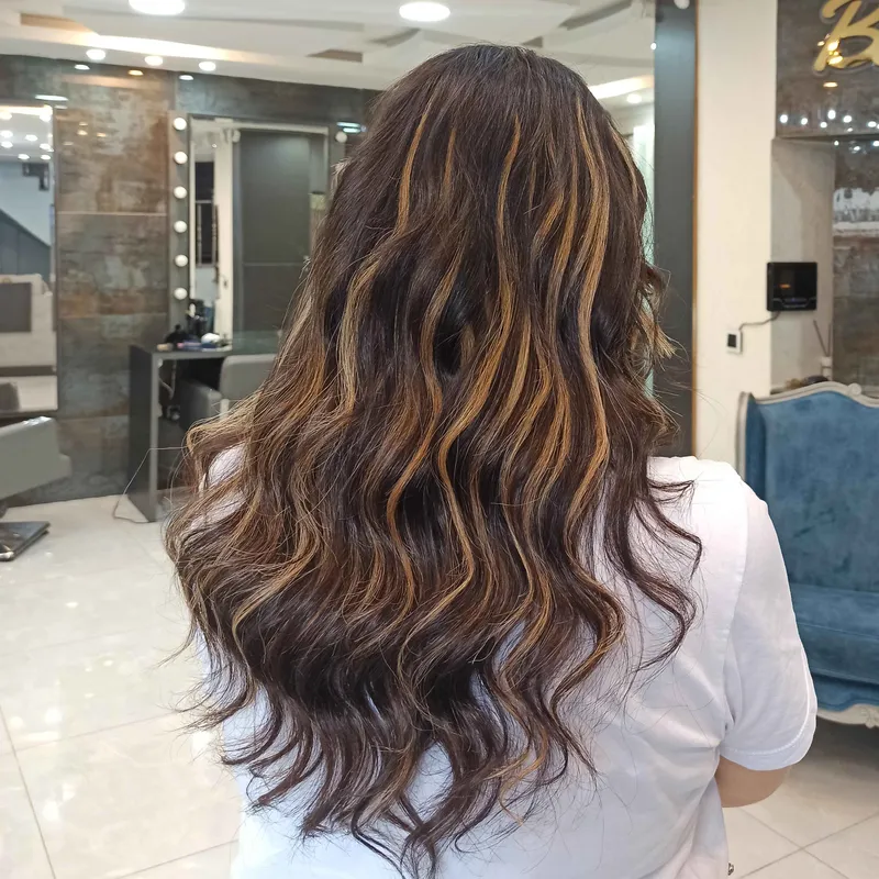 اکستنشن مو طبیعی 