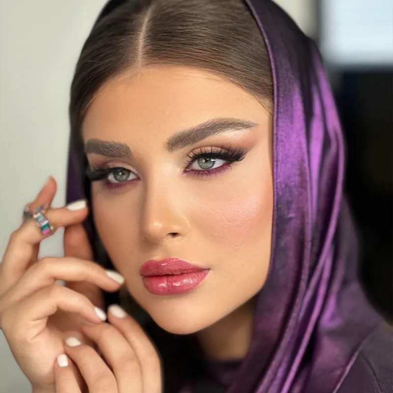 قبل و بعد میکاپ