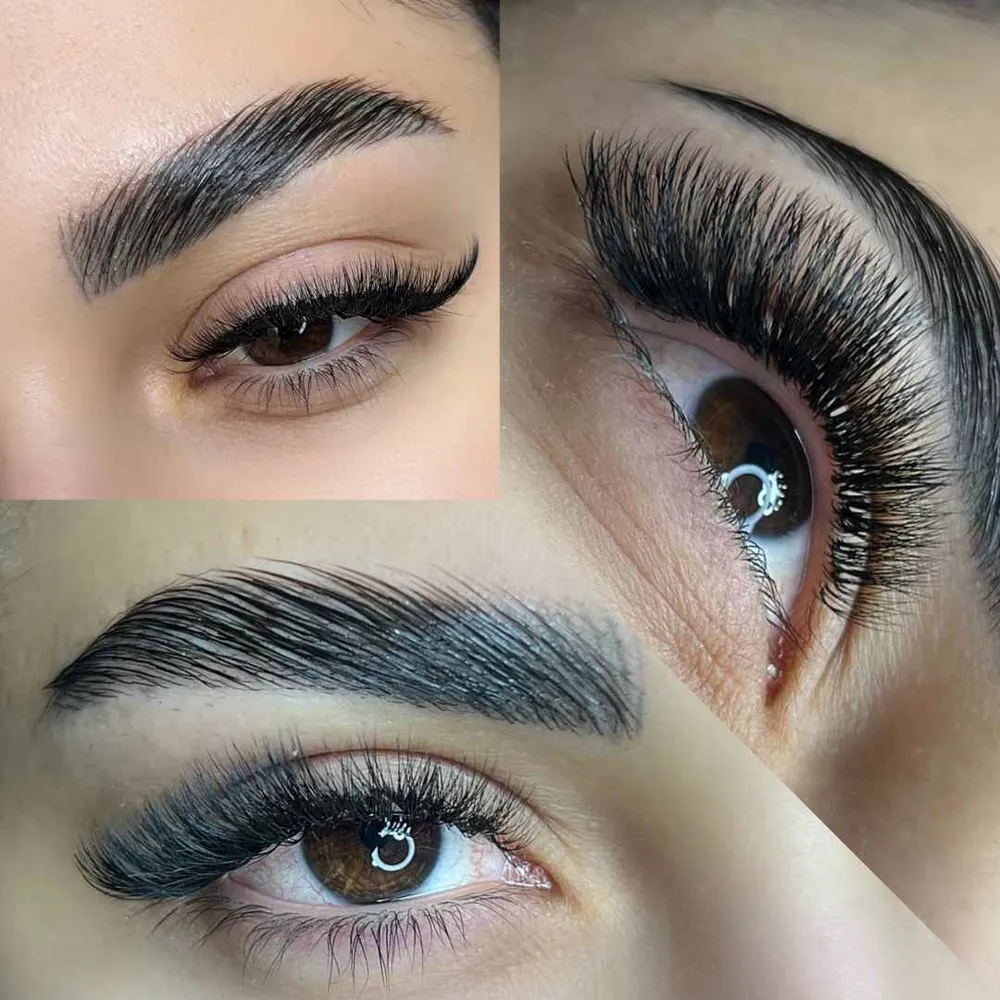 لیفت ابرو و اکستنشن مژه والیوم