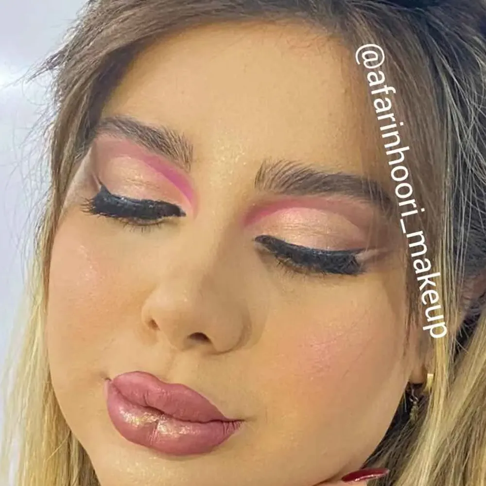 میکاپ خطی خلیجی عروسکی