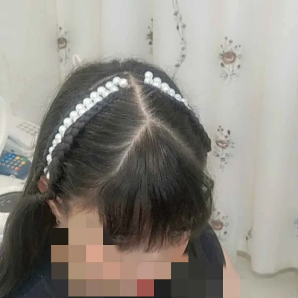 بافت مو با مروارید