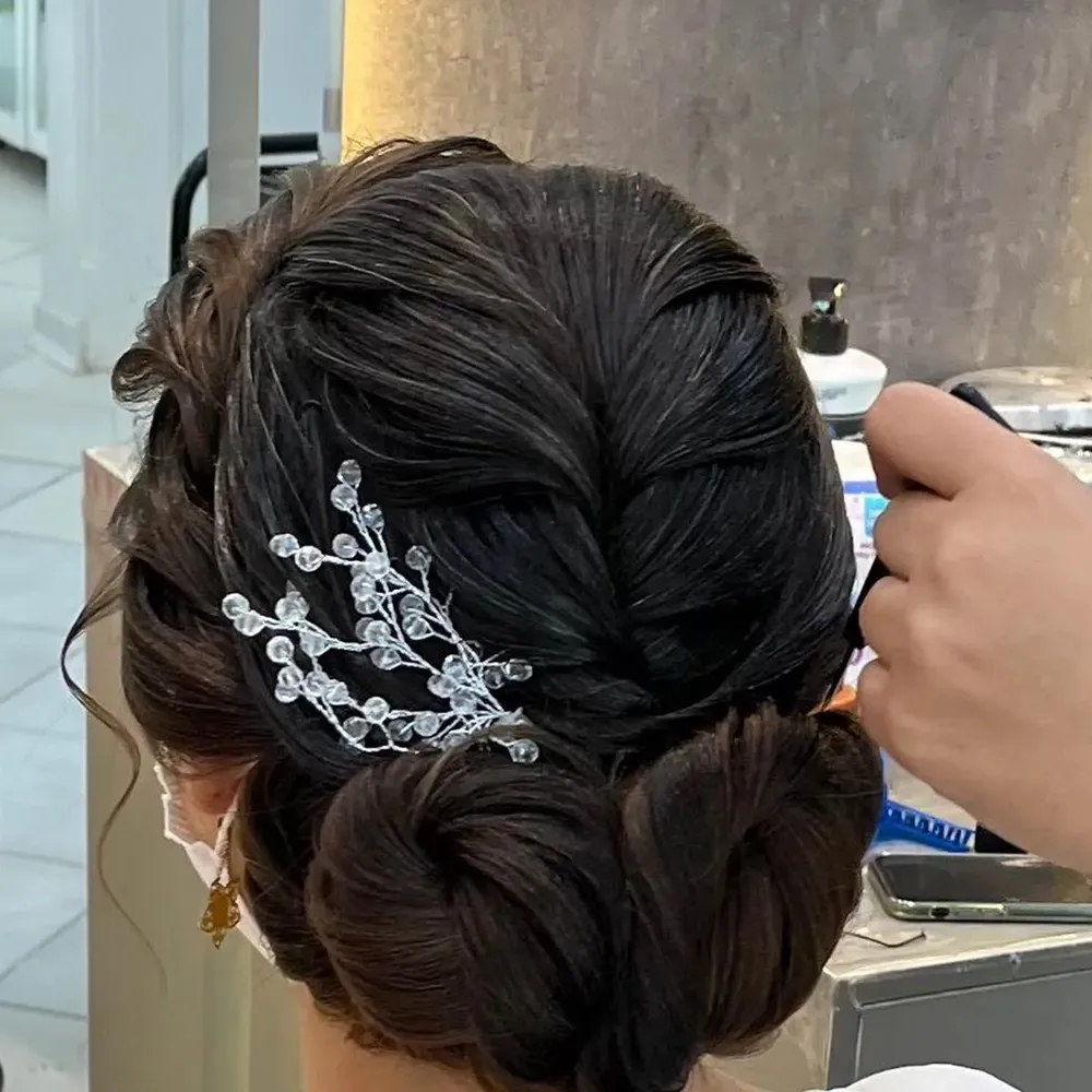 انجام انراع شنیون های اروپایی، جمع و باز، انواع فرها،