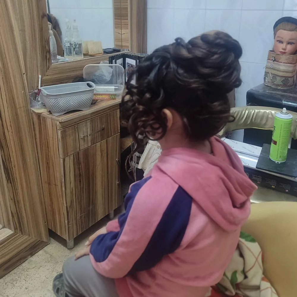 شنیون مجلسی موی کدوک