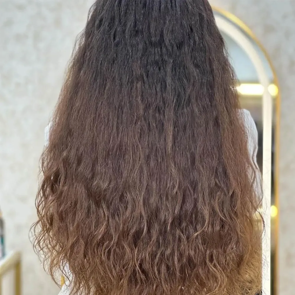 اکستنشن مو طبیعی