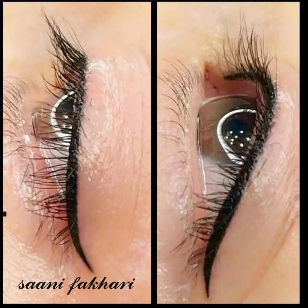 خط چشم باریک