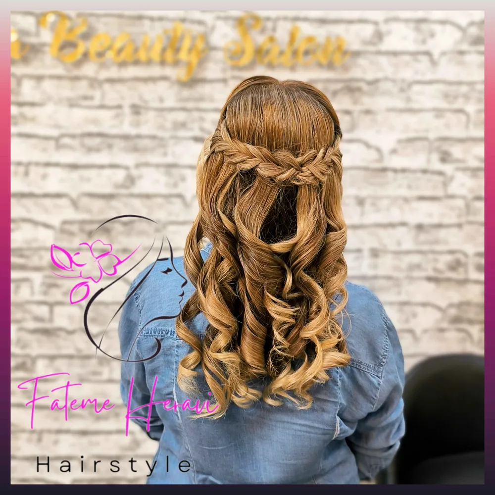 مدل باز بافت و کرلی 