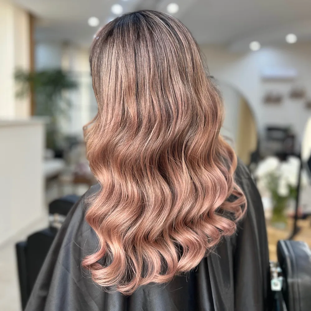 رنگ و لایت احیای موی آسیب دیده