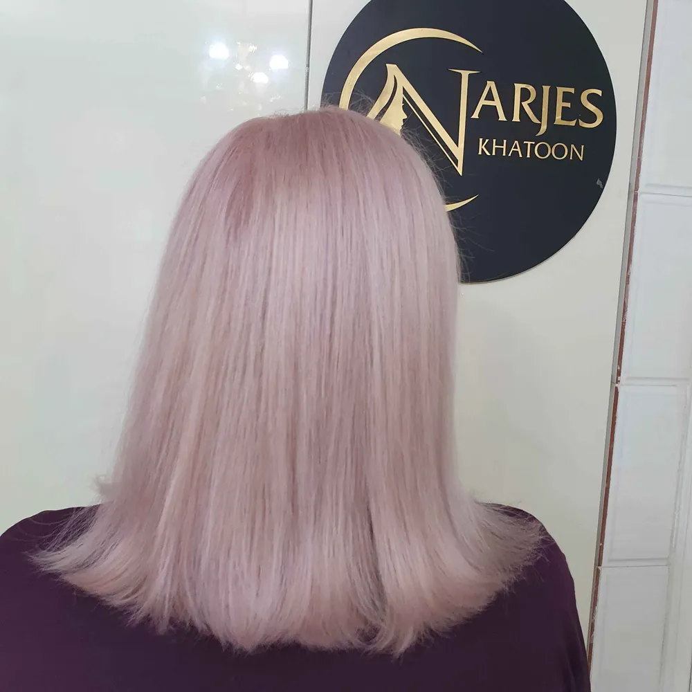 رنگ مو بدون دکلره