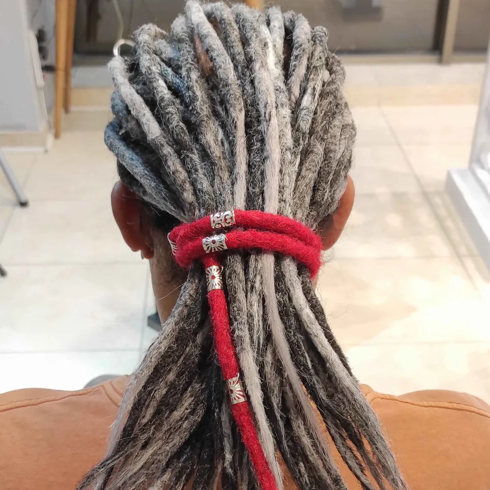 Weave spiral.dreadlock .fade