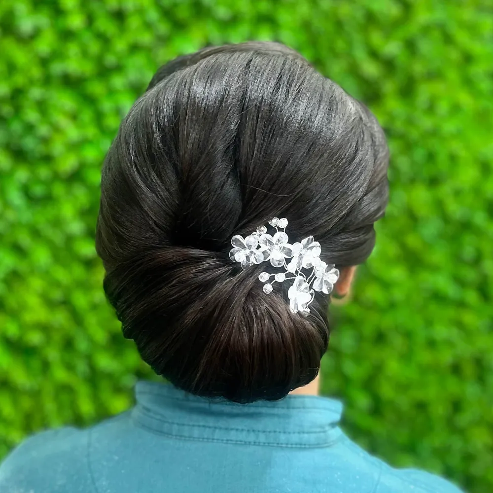 شنیون اروپایی با موی کوتاه