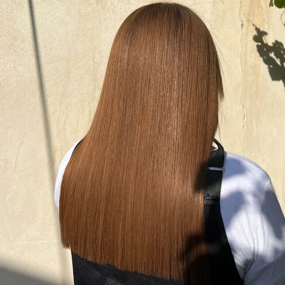 بوتاکس تراپی احیا و آبرسانی مو رنگ شده