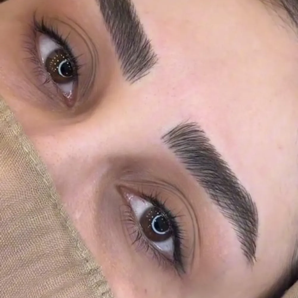 میکروبلیدینگ ابرو وفیبروز کرکی مویی ،خط چشم وشیدینگ لب