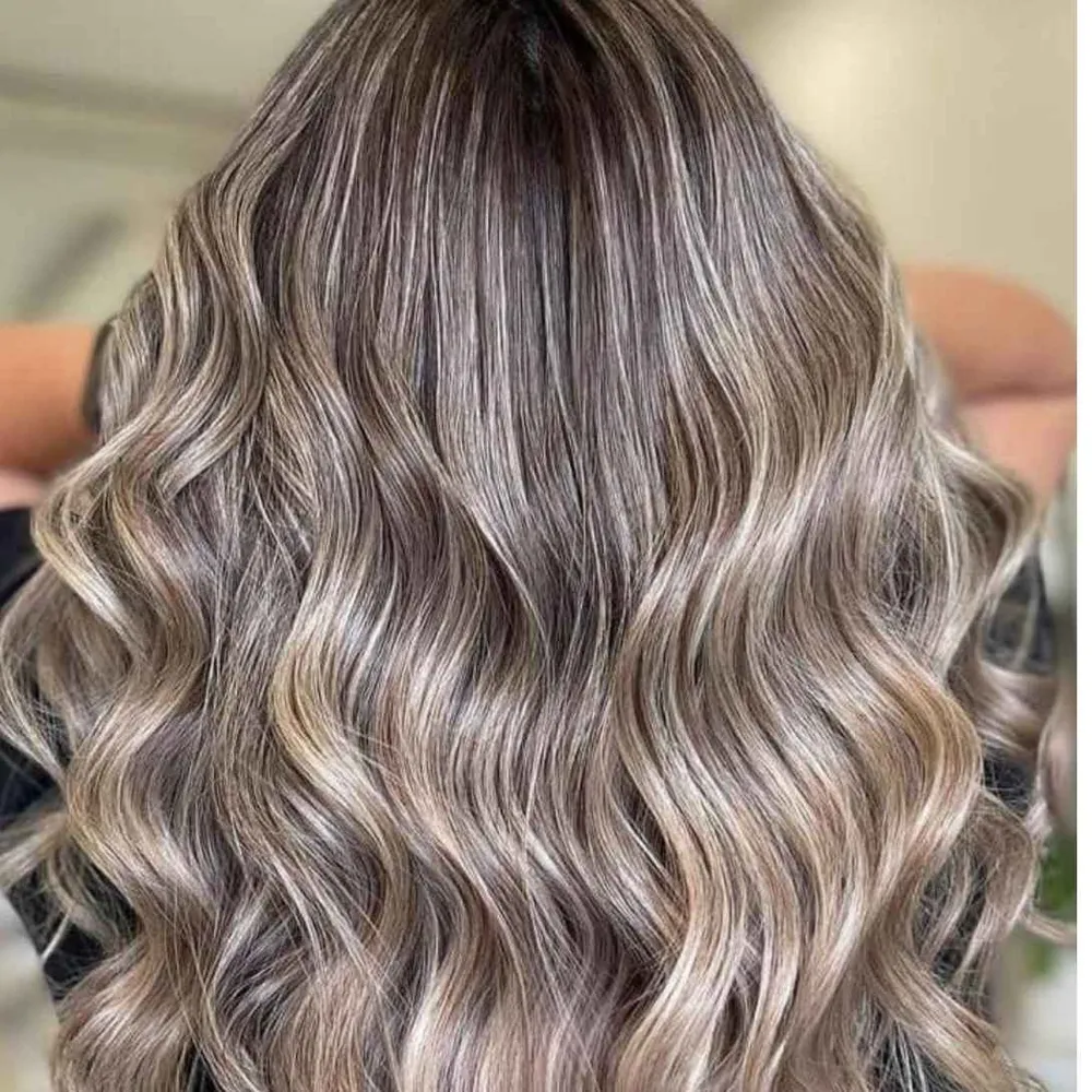 بالیاژ رنگ زیبا مخصوص سرد پسندها 