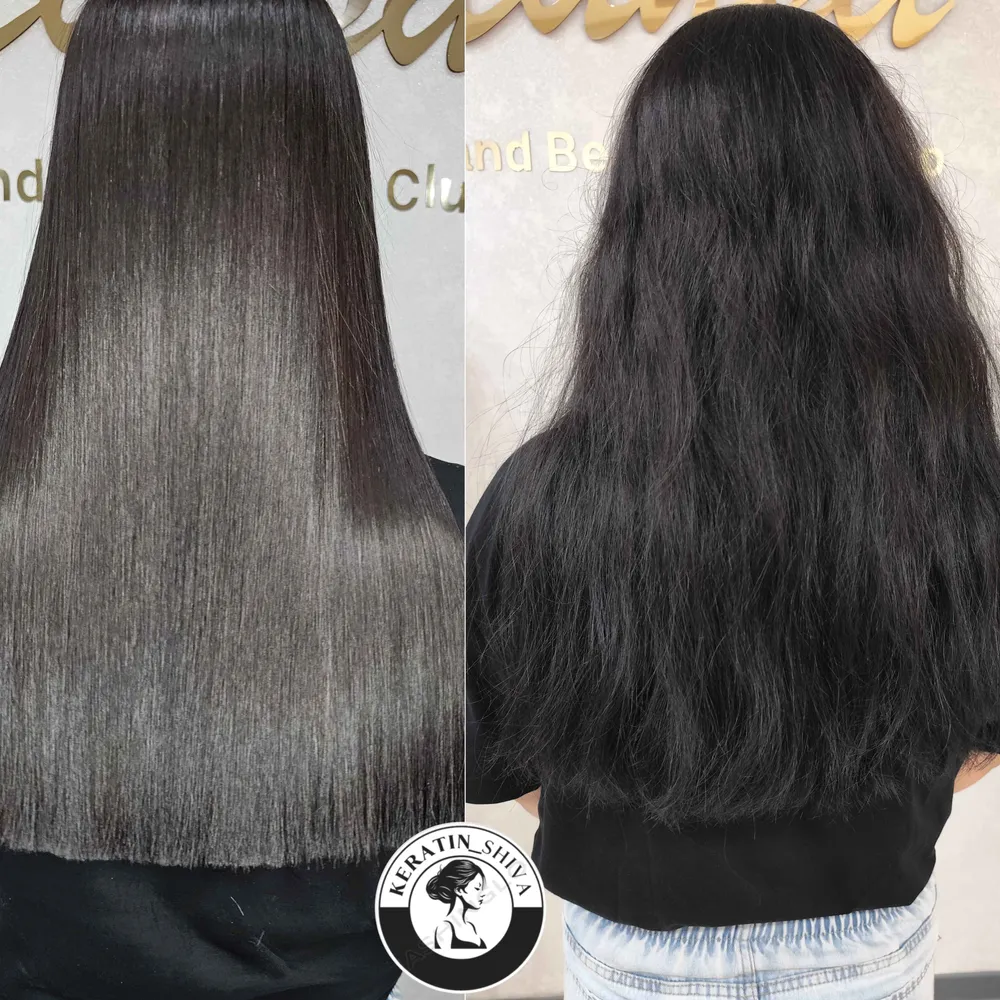 ابریشم سازی و کراتین مو