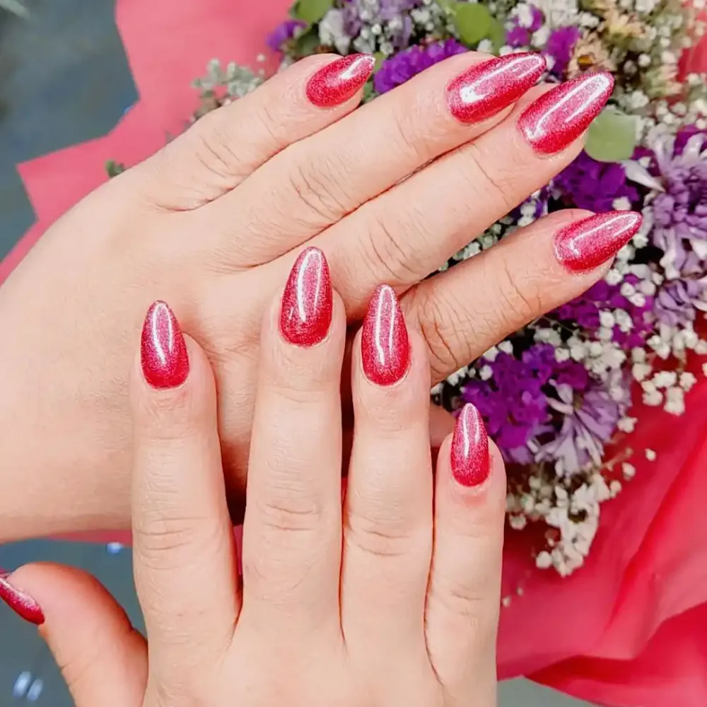 ناخن کروم و فرنچ