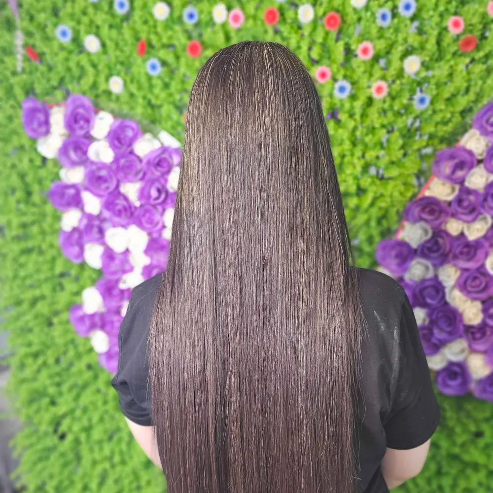 کراتین و ابریشم سازی مو