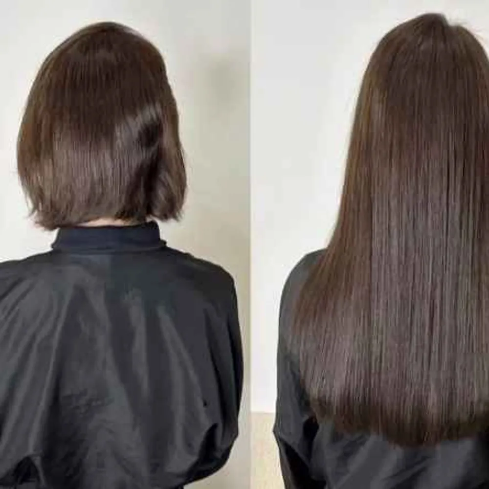 اکستنشن موی طبیعی ۳ ماه ماندگاری ۲ سال ضمانت