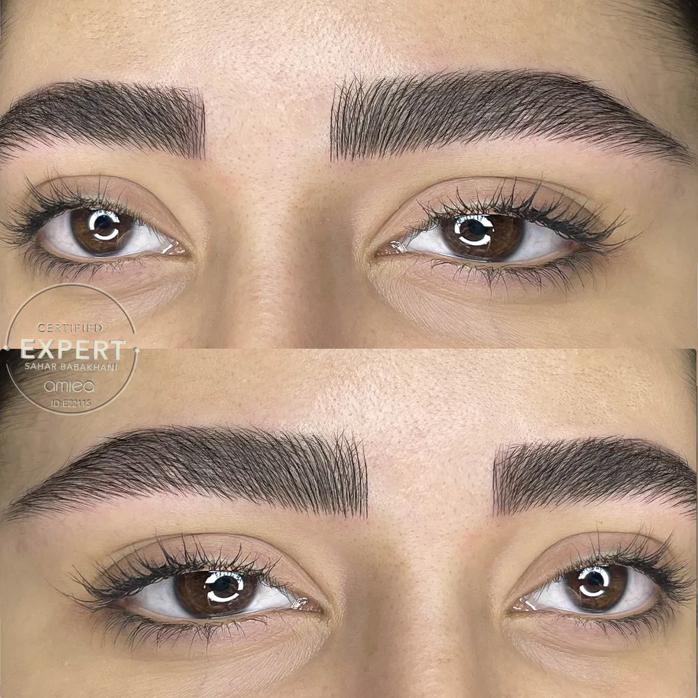 ميكروبليدينگ ابرو