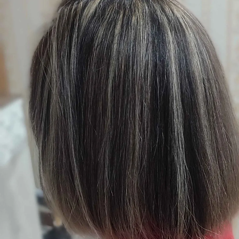 لاین ناخن و رنگ مو 