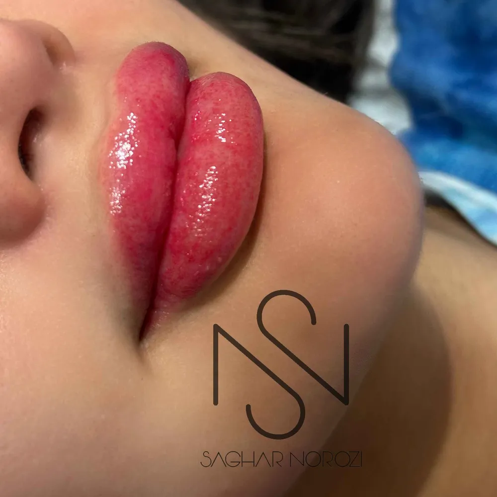 تینت لب روسی و دائم 