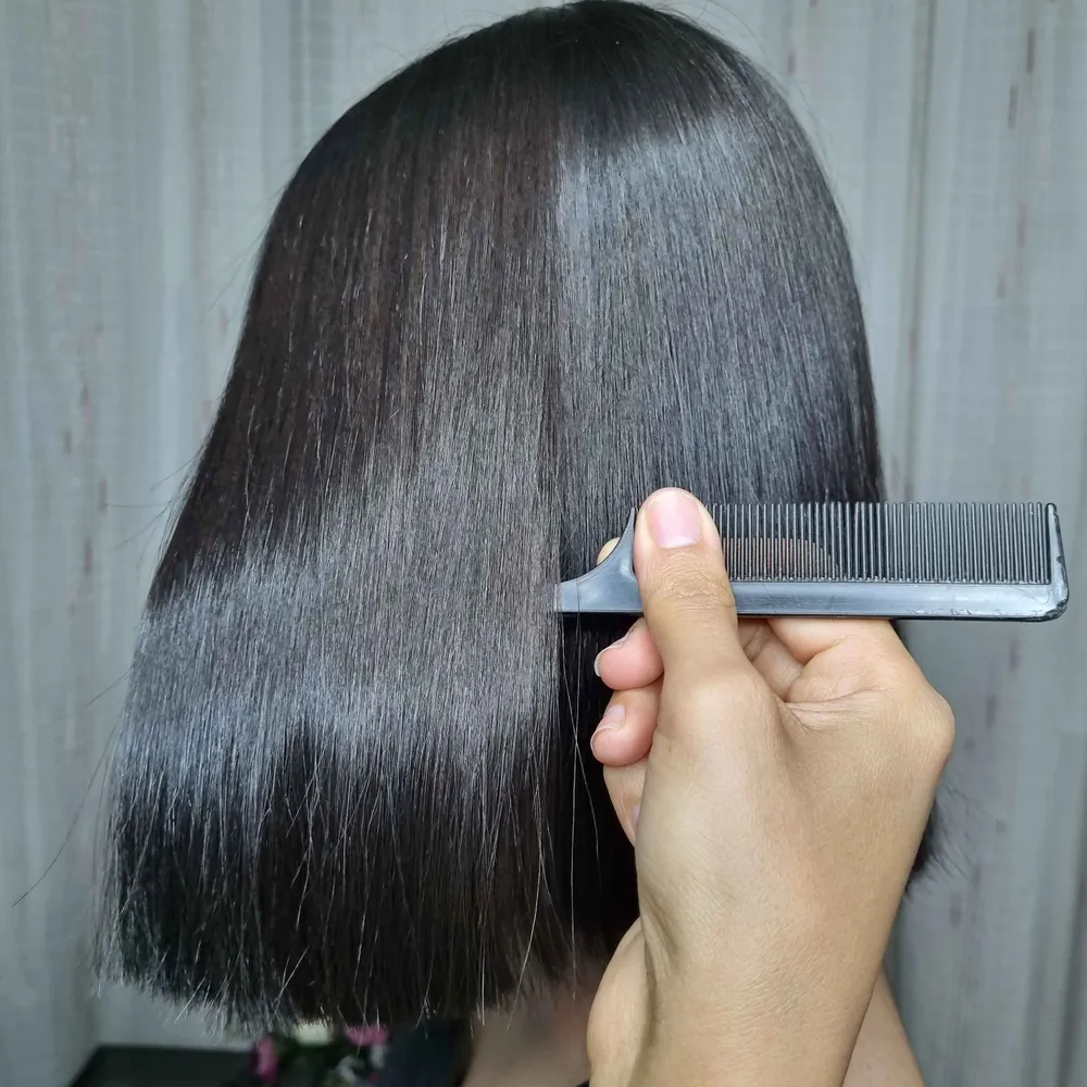 کراتین و احیا مو های اسیب دار و نچرال