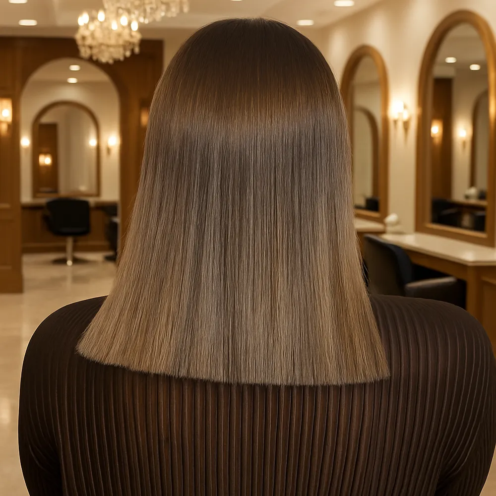 کراتین بدون اتو کشی