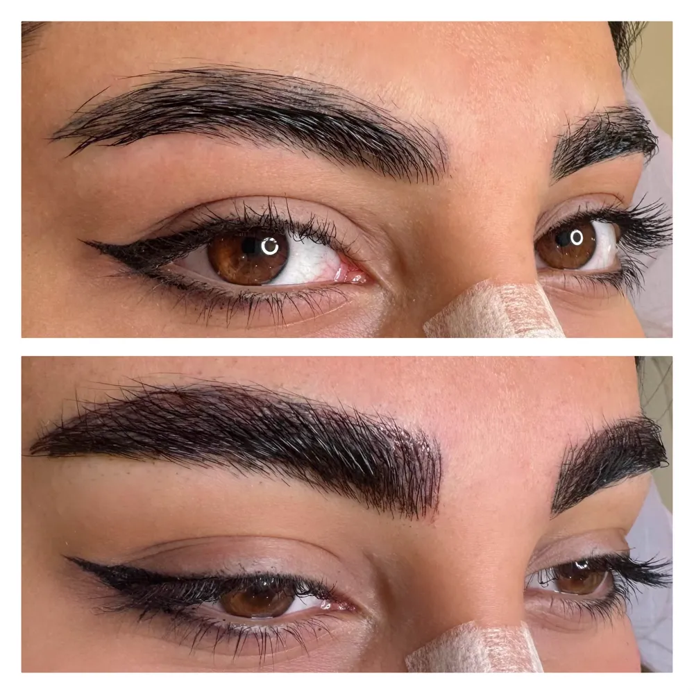 اجرای میکروبلیدینگ ابرو به روش کاملا نچرال 