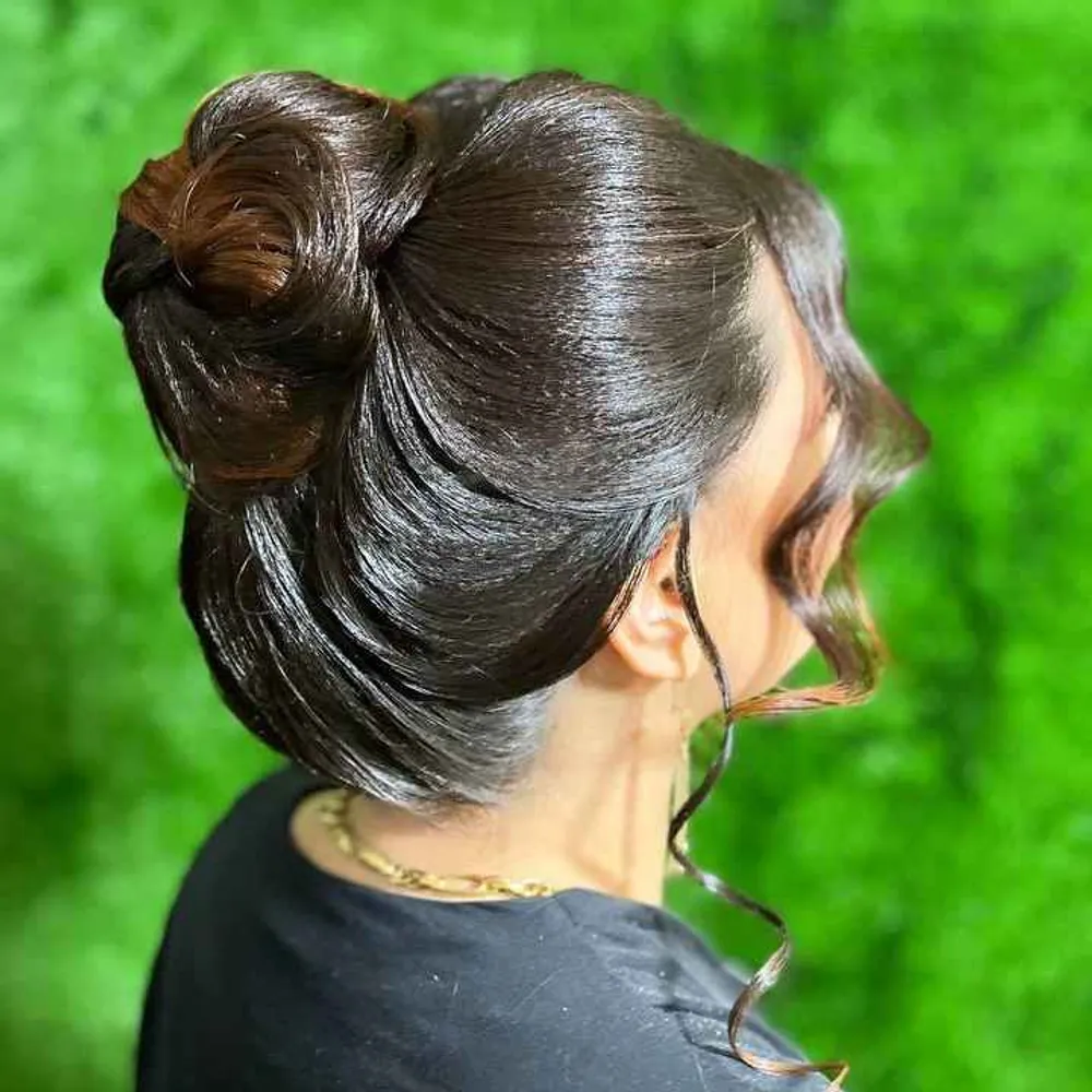 شینیون بسته 