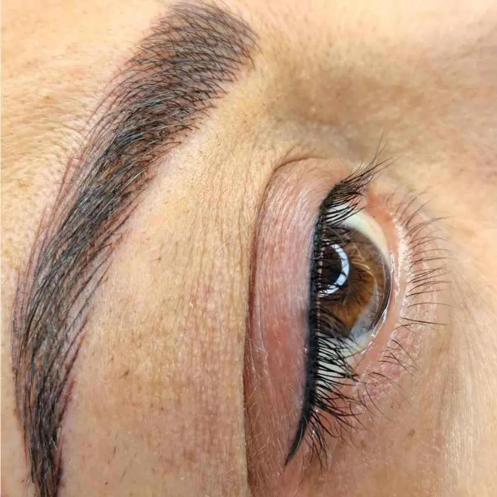 میکرو ابرو و خط چشم مینیاتوری