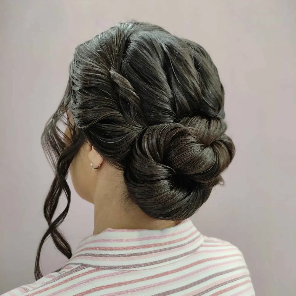 شینیون پیچ پایین 