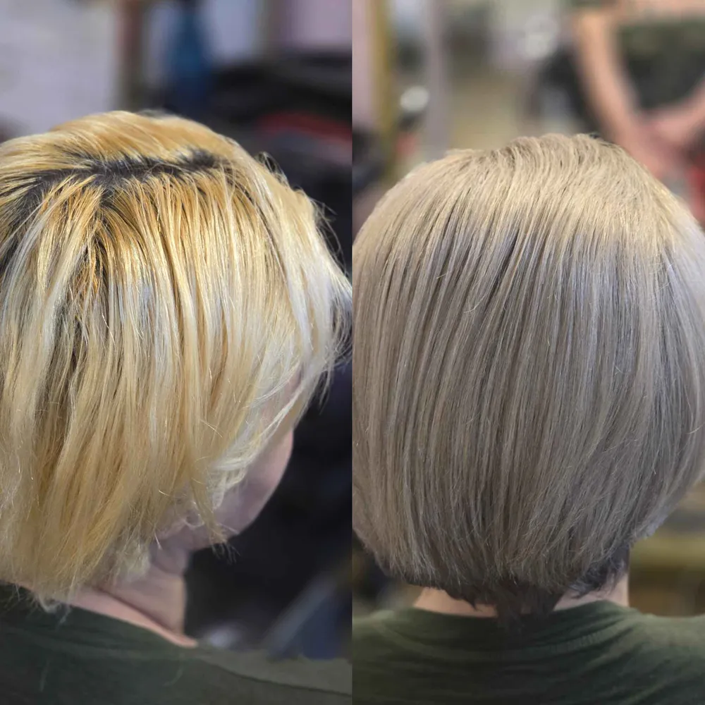 رنگساژ موی چند پایه همکار 