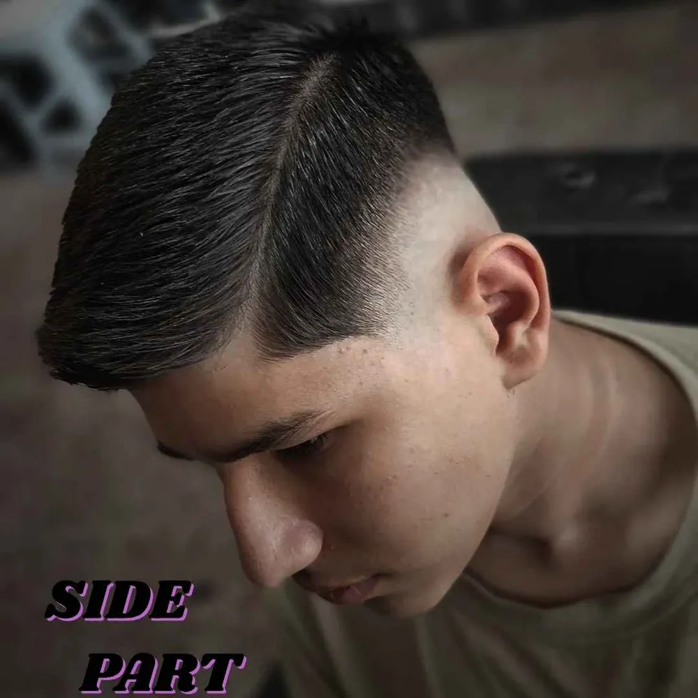 مدل موی SIDE PART